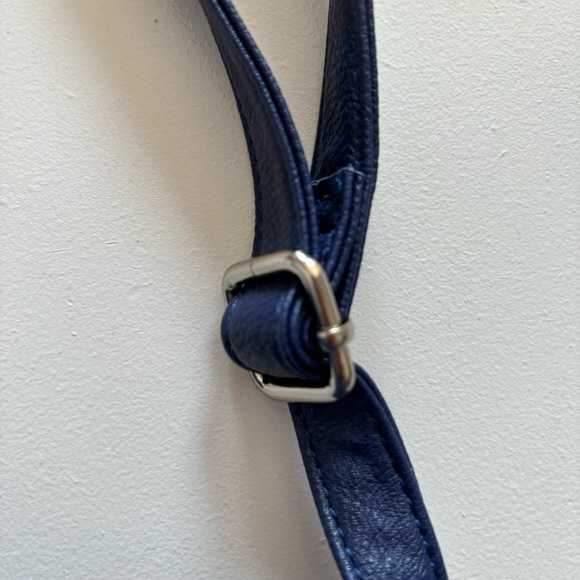 NWT Nine West Blue Everyday Crossbody Shoulder Purse - Picture 11 of 16